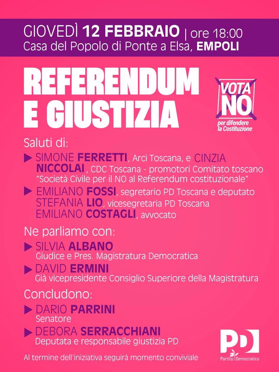 Referendum e giustizia